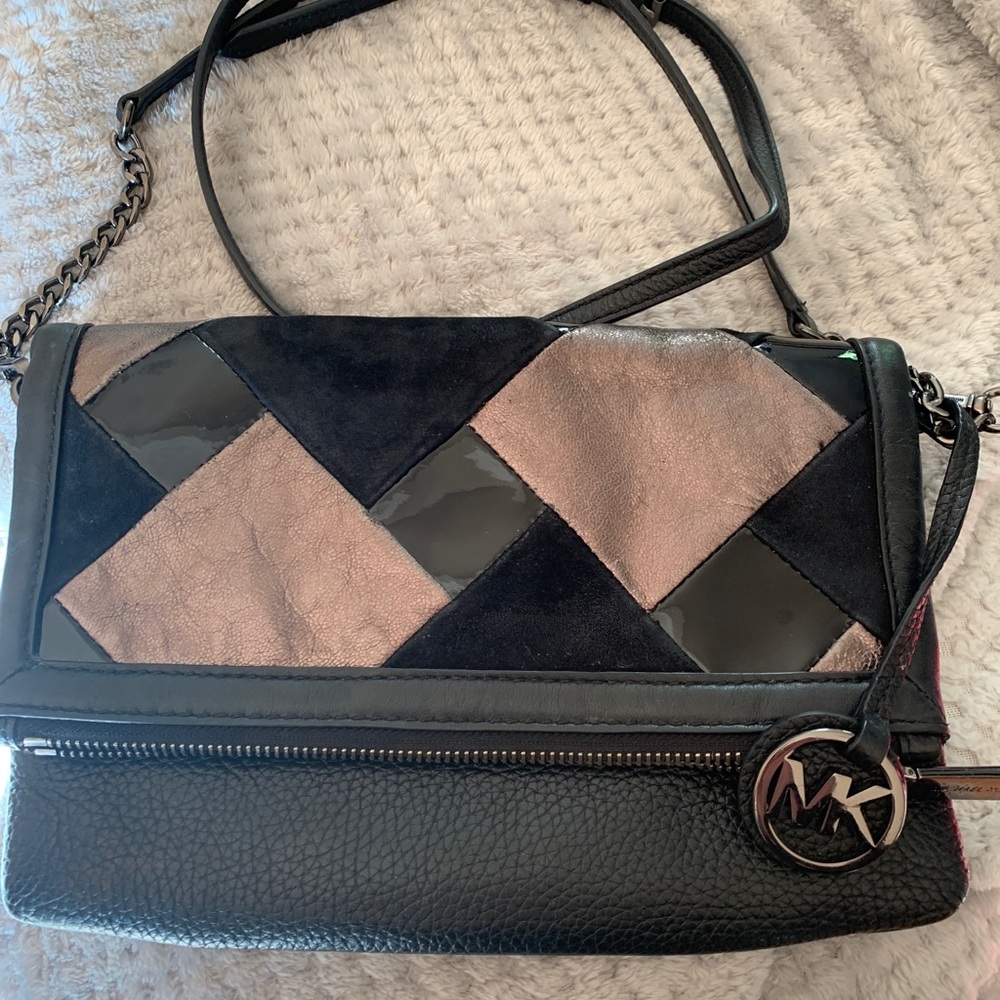 Michael Kors leather and suede bi-fold - Vintage